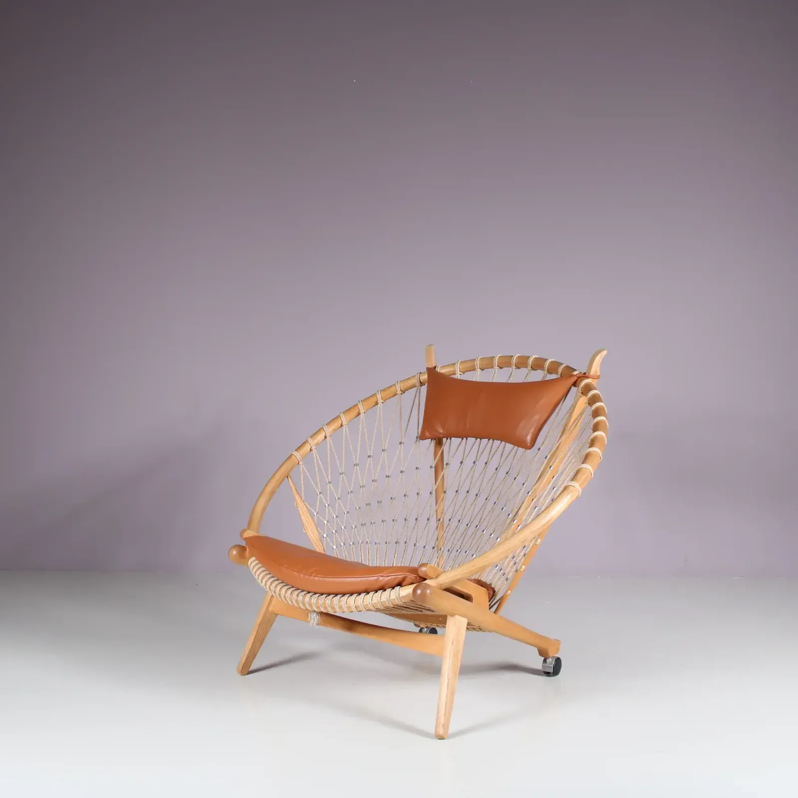 Hans J. Wegner “Circle Chair” For Pp Mobler In Denmark, 1980