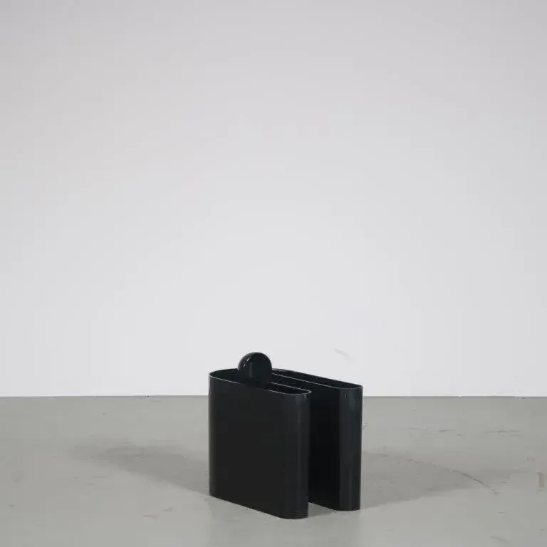 1970s Abstract Magazine Holder By Rudolfo Bonetto For Bilumen, Italy photo furniture