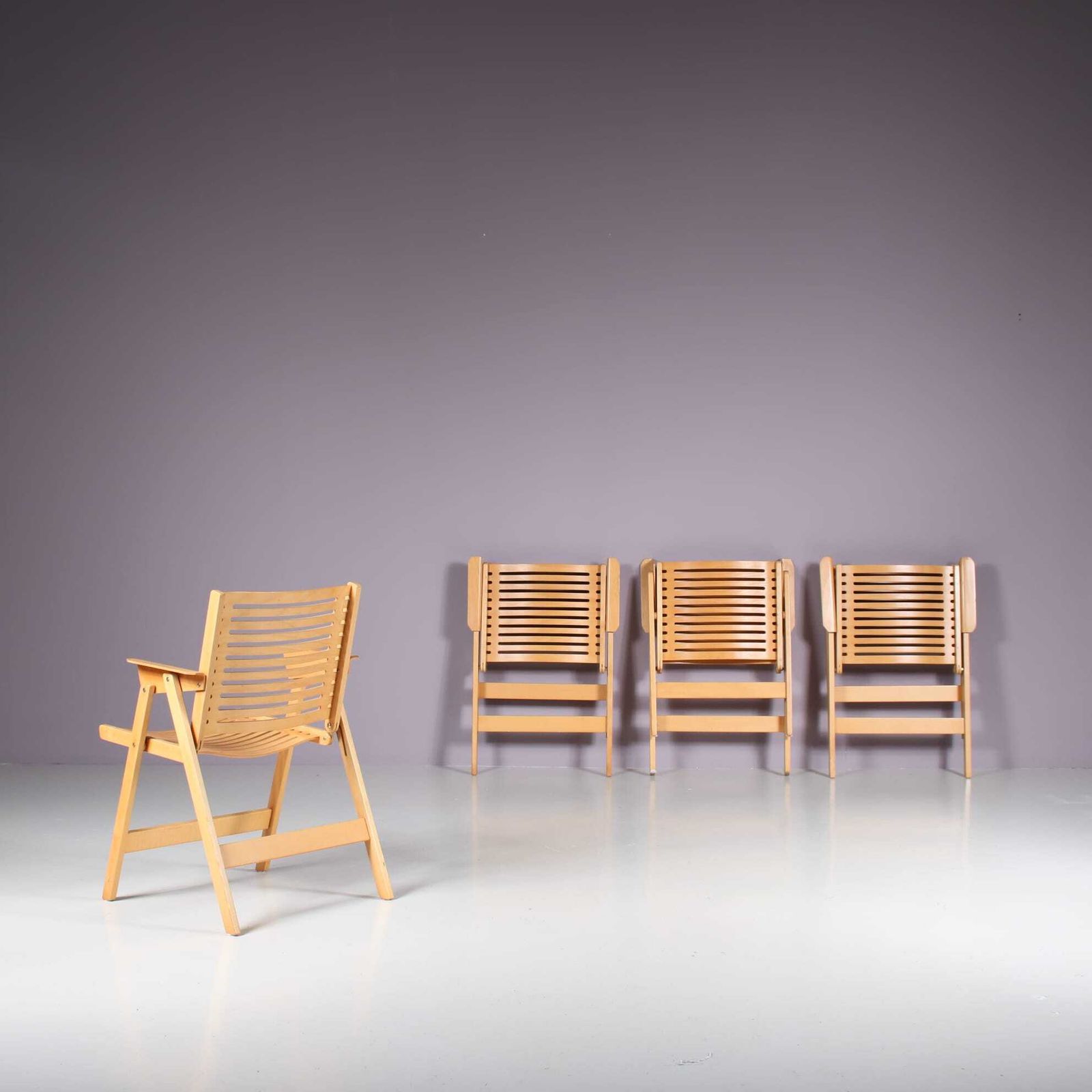 photo furniture 1950s “Rex” Folding Chair By Niko Kralj For Stol Kamnik, Slovenia