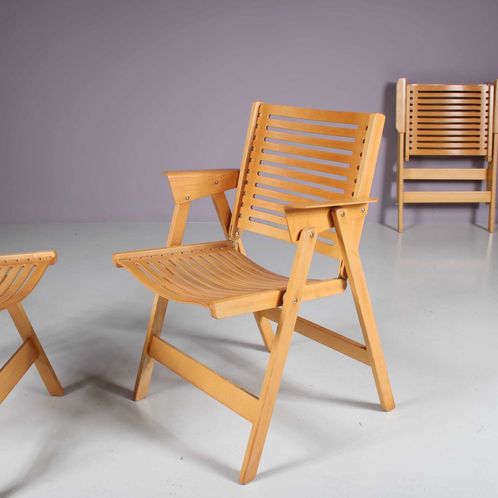 photo vinterior 1950s “Rex” Folding Chair By Niko Kralj For Stol Kamnik, Slovenia