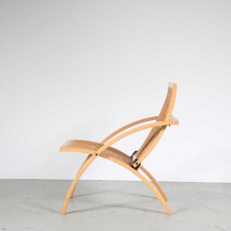 1976 “Vf” Folding Chair By Gijs Bakker For Castelijn, Netherlands photo for sale