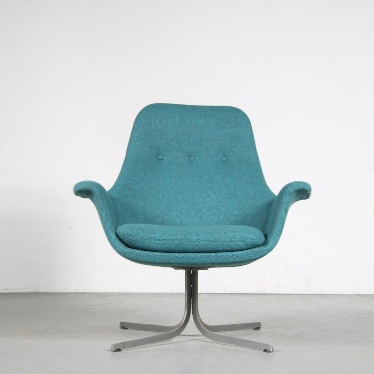 Rare Pierre Paulin Lounge Chair For Artifort, Netherlands 1950 photo buy