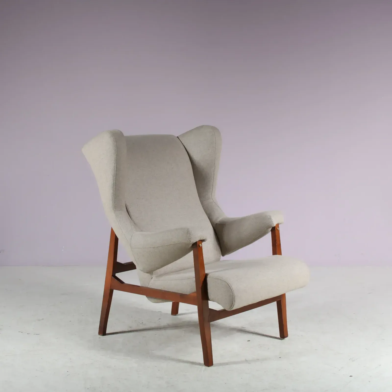 27302.0 Very Rare Pair Of Early “Fiorenza” Chairs By Franco Albini For Arflex, Italy 1950 photo