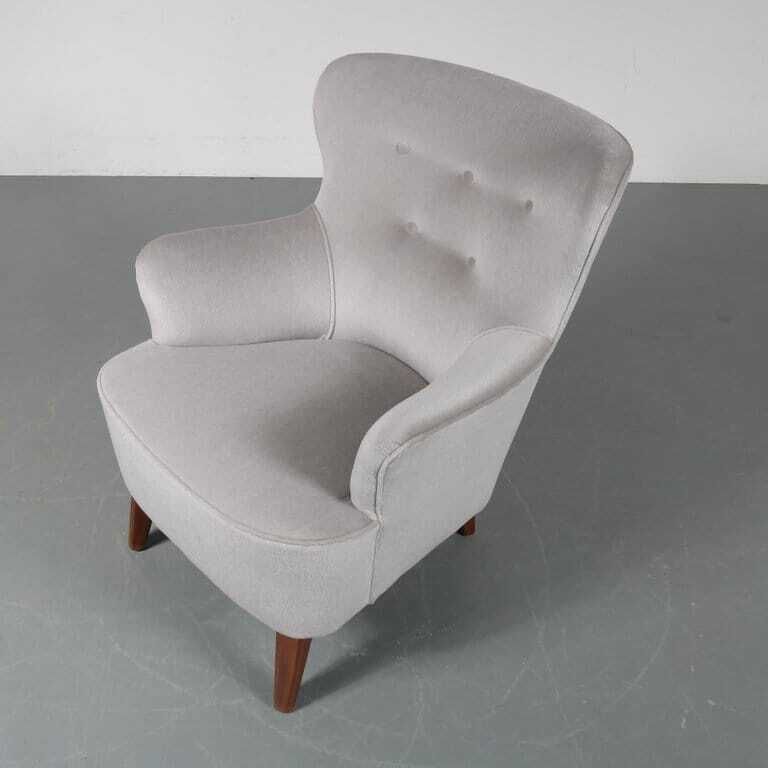 1950s Pair Of Theo Ruth Lounge Chairs For Artifort, The Netherlands photo vinterior