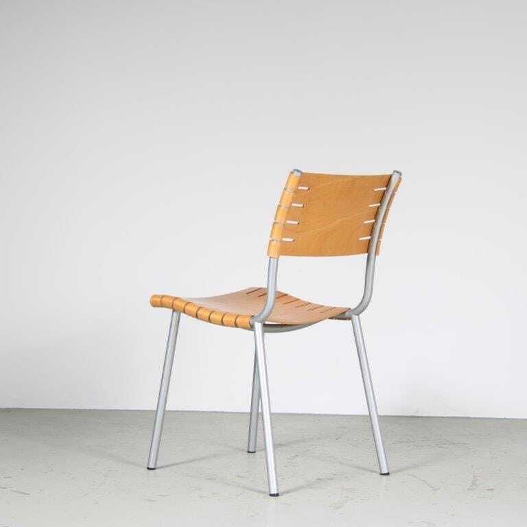 photo for sale 1980s Set Of Dining Chairs By Ruud Jan Kokke For Harvink, Netherlands