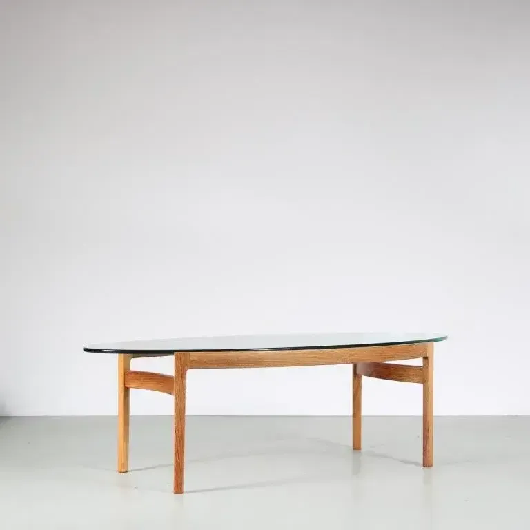 Ib Kofod Larsen Coffee Table By Fröschen Sitform, Germany 1960 photo for sale