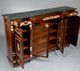 photo for sale Large Low Bookcase In Mahogany And Mahogany Veneer