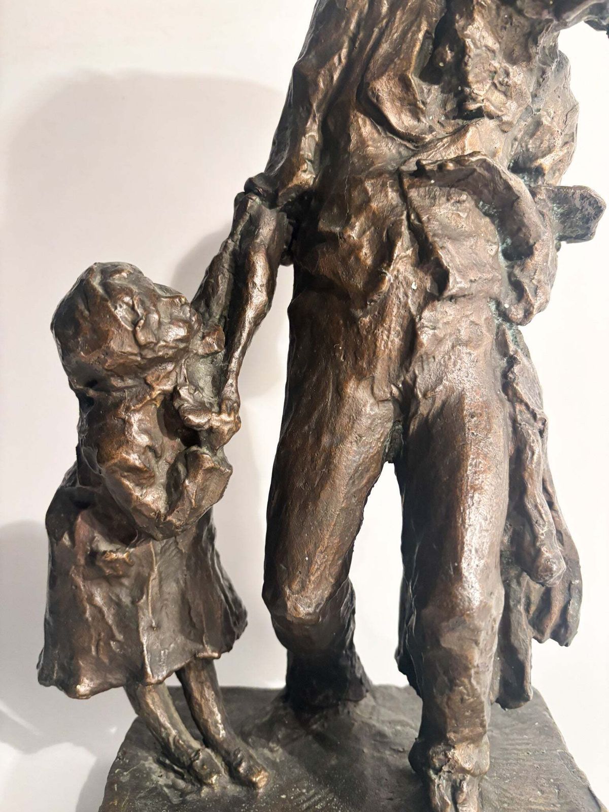 Bronze Sculpture Of Two Figures 'The Caprices' By Edmondo Furlan 1960s photo 1012.0