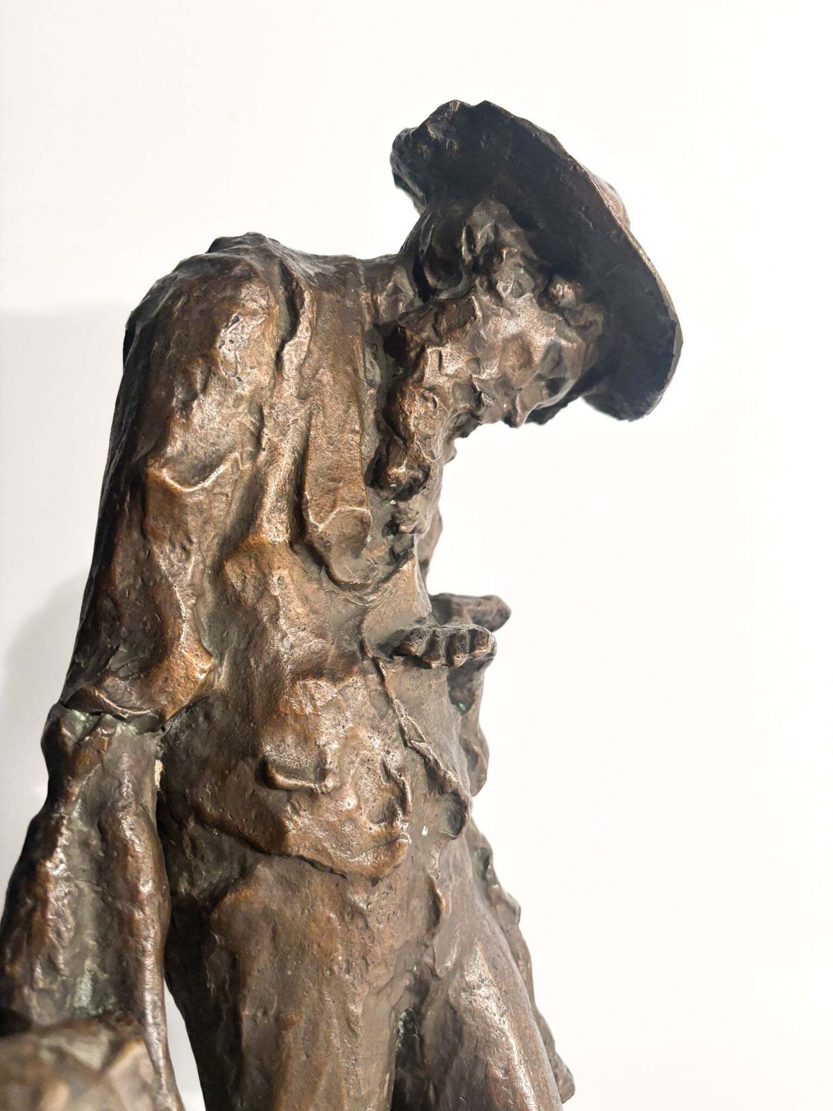 Bronze Sculpture Of Two Figures 'The Caprices' By Edmondo Furlan 1960s photo vinterior
