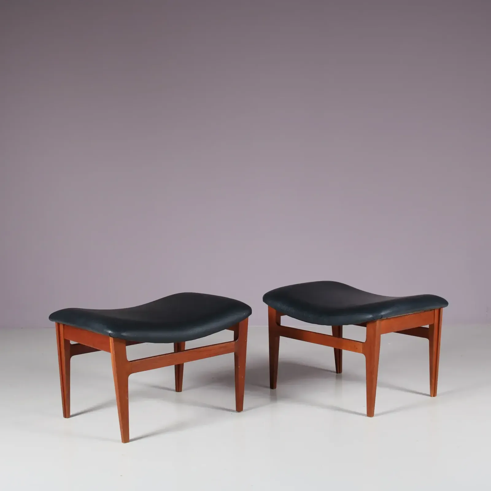 Finn Juhl Ottoman For France & Son, Denmark 1950 photo for sale