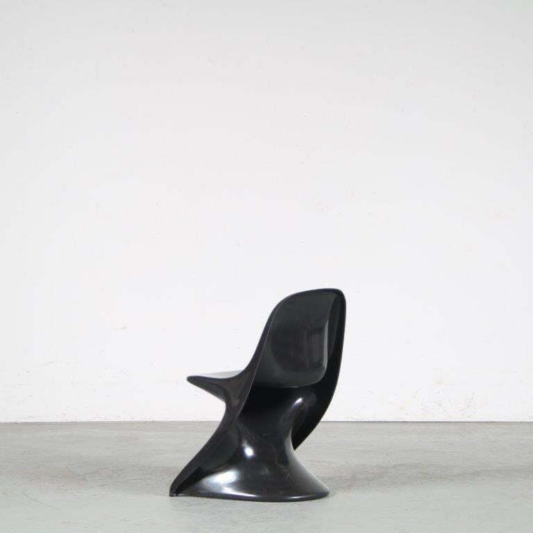 2000s Black “Casalino” Children Chair By Alexander Begge For Casala, Germany photo Furniture