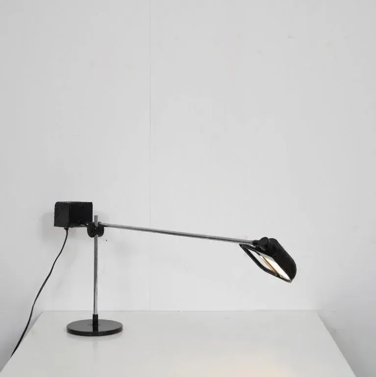 1970s Adjustable Desk Lamp By De Pas, D’urbino And Lomazzi For Stilnovo, Italy photo vinterior