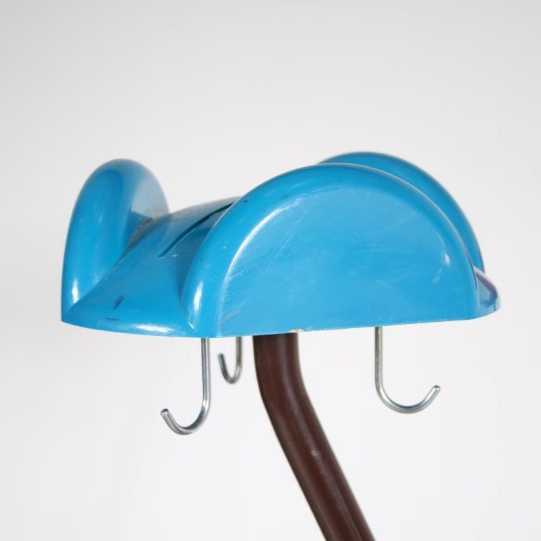 1960s Colourful Coat Rack By Enzo Mari For Danese, Italy photo vinterior
