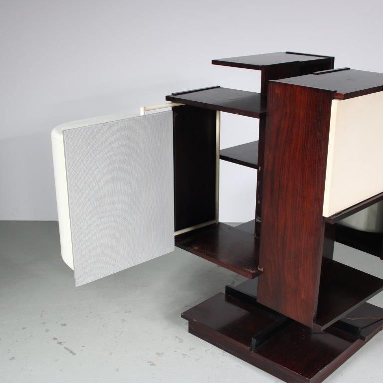 Furniture Claudio Salocchi Hifi Cabinet For Sormani, Italy 1960 photo