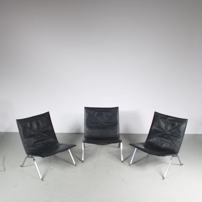 Pk22 Chairs By Poul Kjaerholm For Kold Christensen, Denmark 1960 photo vinterior