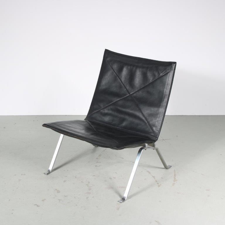 photo for sale Pk22 Chairs By Poul Kjaerholm For Kold Christensen, Denmark 1960