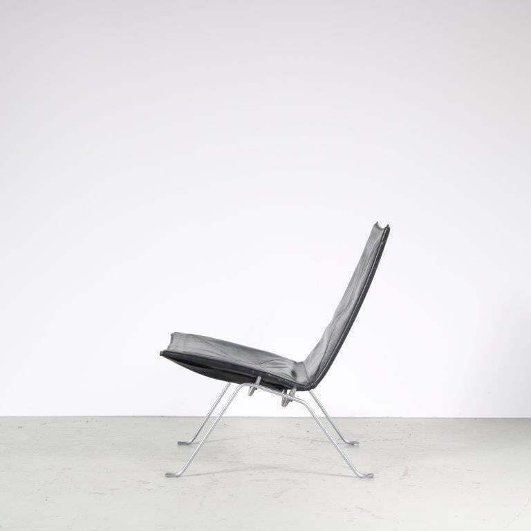 Furniture Pk22 Chairs By Poul Kjaerholm For Kold Christensen, Denmark 1960 photo