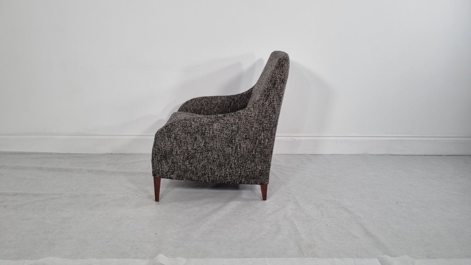 Bb Italia Florence F3 Armchair In Black And Honey Weave In Immaculate Condition photo vintage