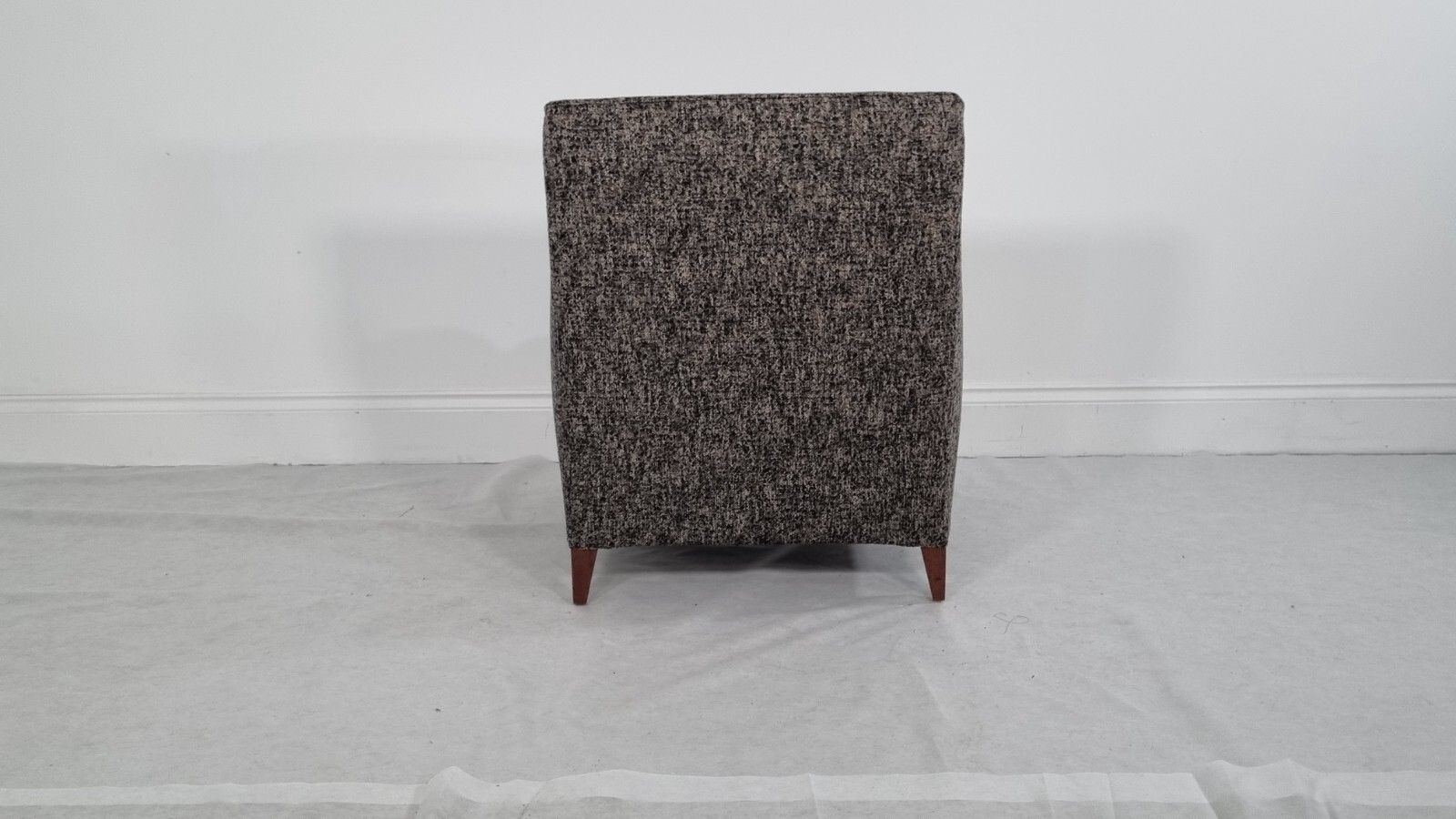 photo vinterior Bb Italia Florence F3 Armchair In Black And Honey Weave In Immaculate Condition