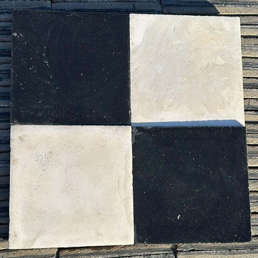 Bert And May Northern Blanco Y Hierro Reclaimed Tile 7.16 Sq M photo for sale