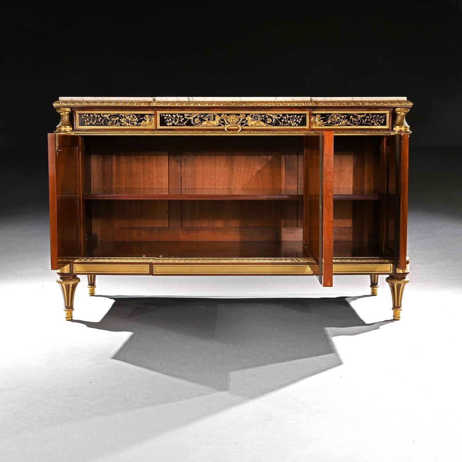 An Important 19th Century French Henry Dasson Commode In The Louis XVI Style After The Model By Weisweiler photo vinterior