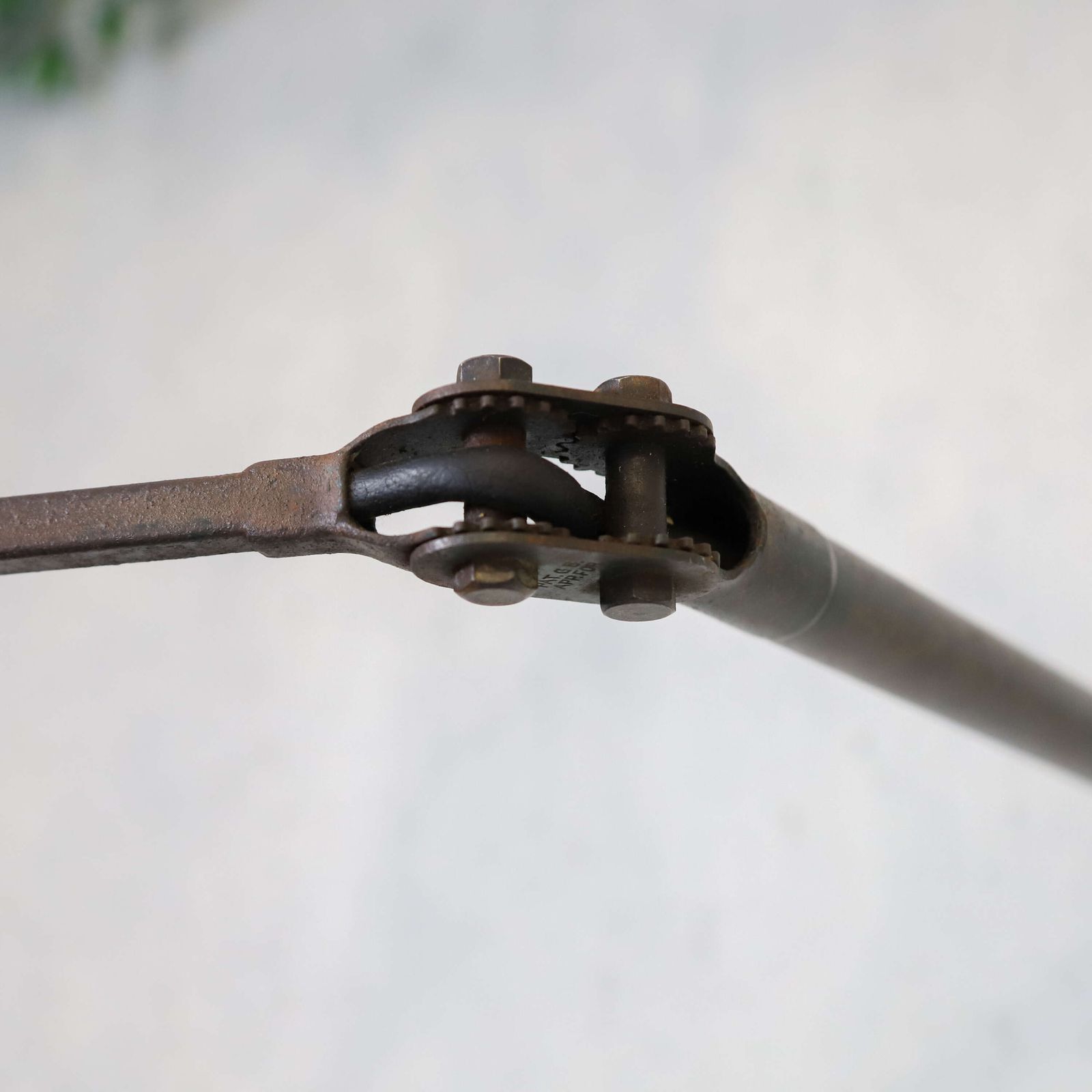 Articulated Industrial Machinist Lamp By Mek Elek Circa 1930 photo for sale