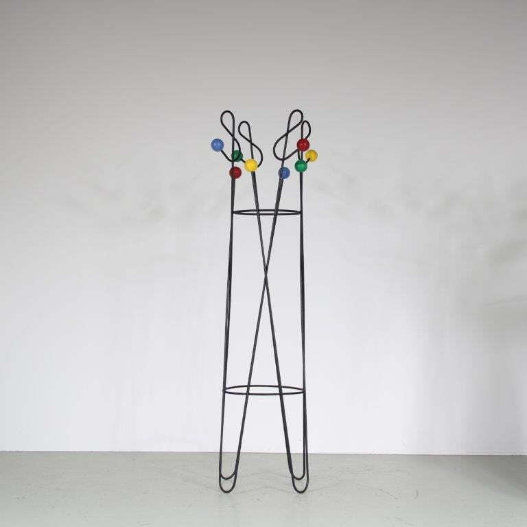 1950s “Clé De Sol” Coat Rack By Roger Feraud From France photo buy