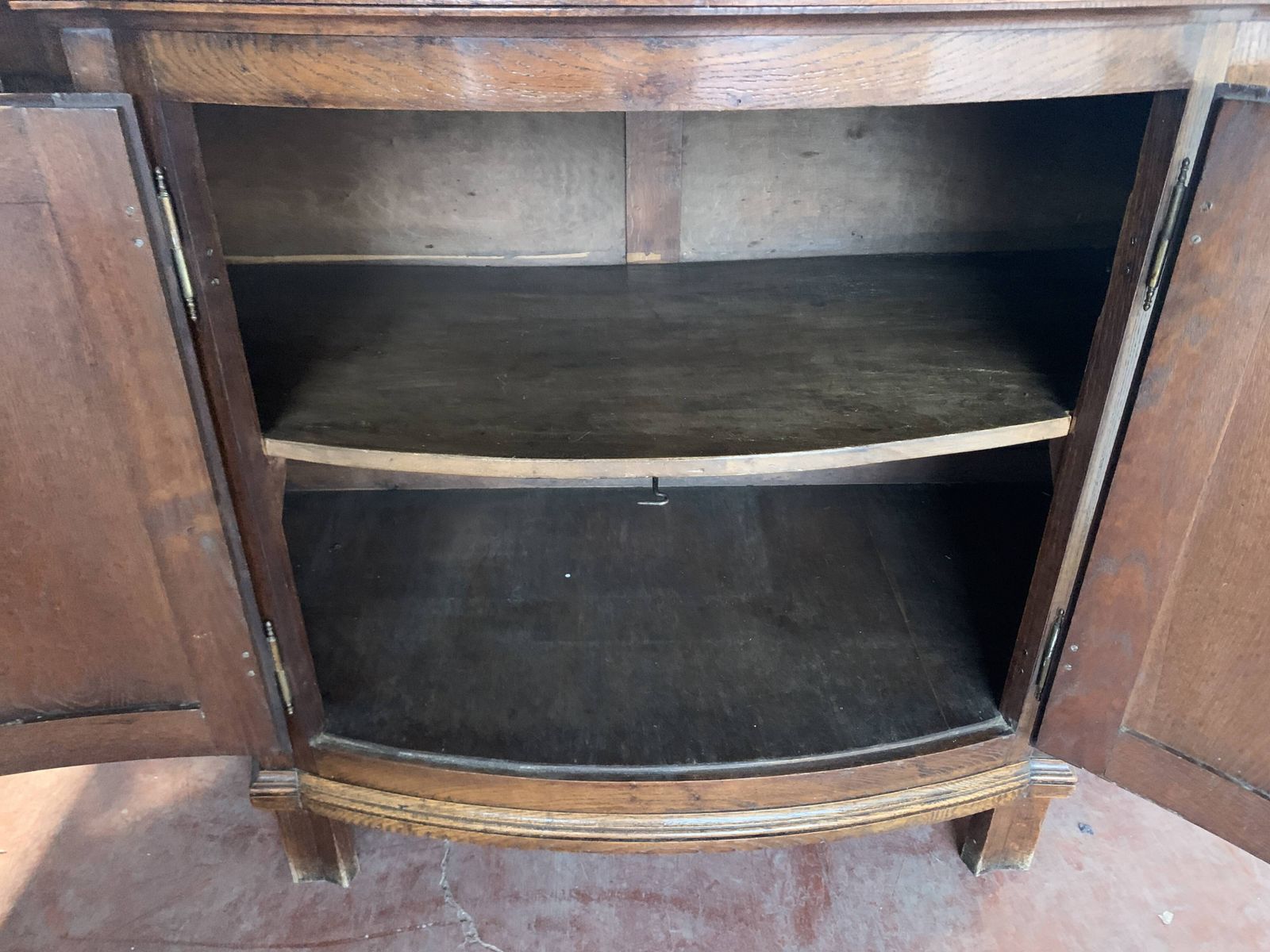 Louis XIV Style Sideboard In Solid Oak 19th Century photo 825.0