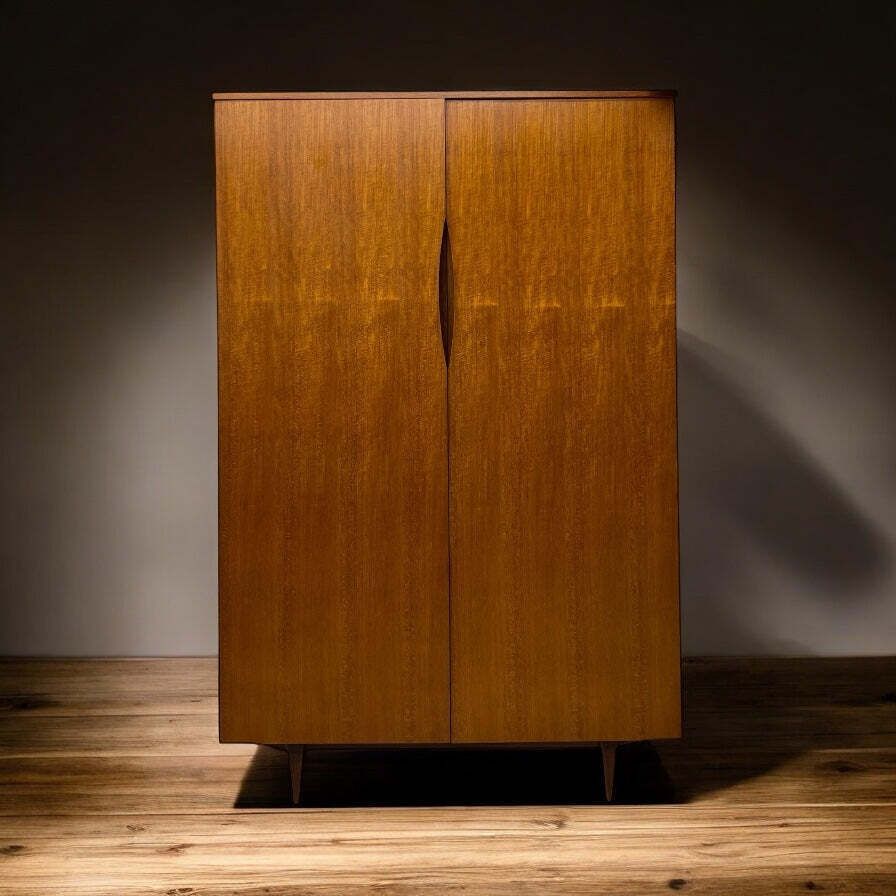 Wardrobe Double Danish Drylund Midcentury photo furniture