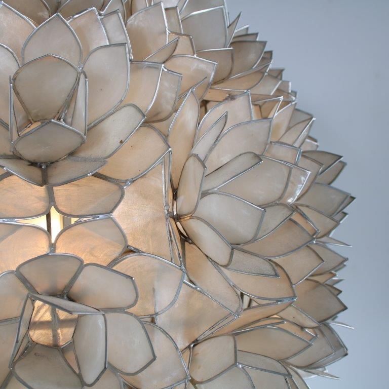 1960s “Mother Of Pearl” Floor Lamp By Rausch, Germany 1960 photo 4387.0
