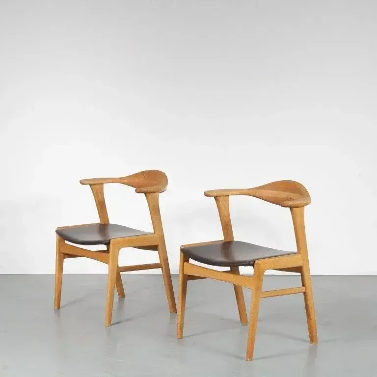 Dining / Side Chair By Erik Kirkegaard For Hong Stolefabrik, Denmark 1950 photo furniture