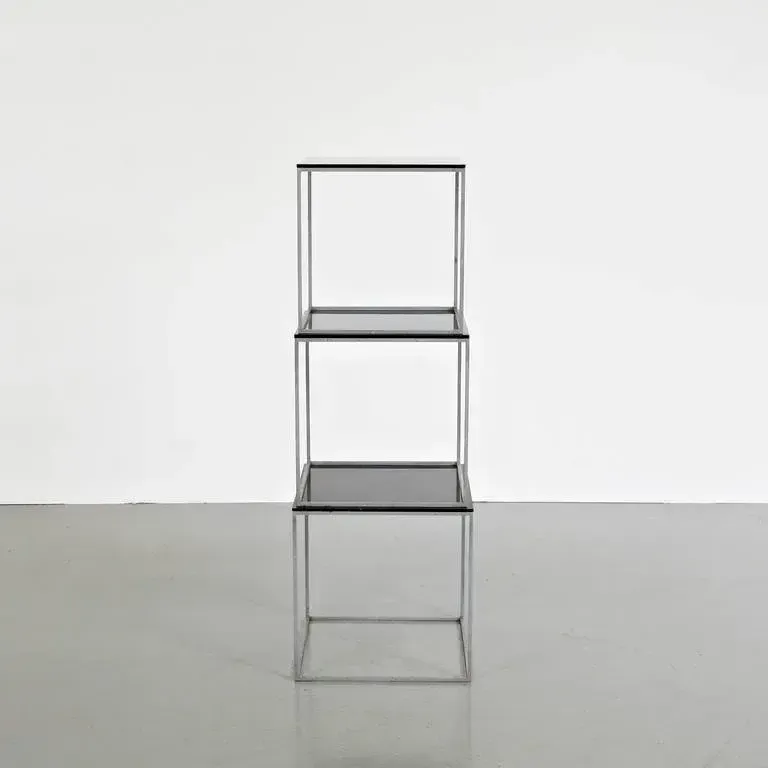 Poul Kjaerholm Pk71 Nesting Tables For E. Kold Christensen, Denmark 1960 photo vinterior