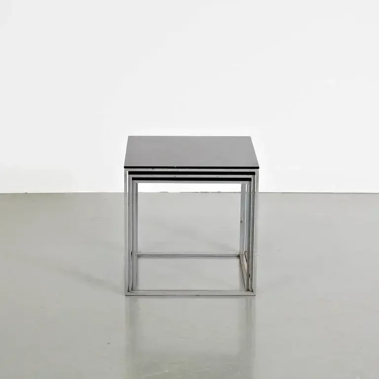 Poul Kjaerholm Pk71 Nesting Tables For E. Kold Christensen, Denmark 1960 photo buy