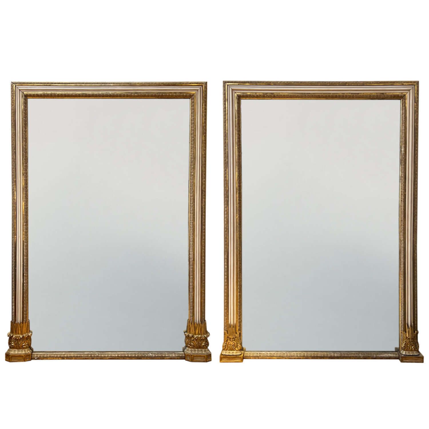 A Huge Nr Pair Of Fabulous Mirrors From Dunvegan Castle, Isle Of Skye