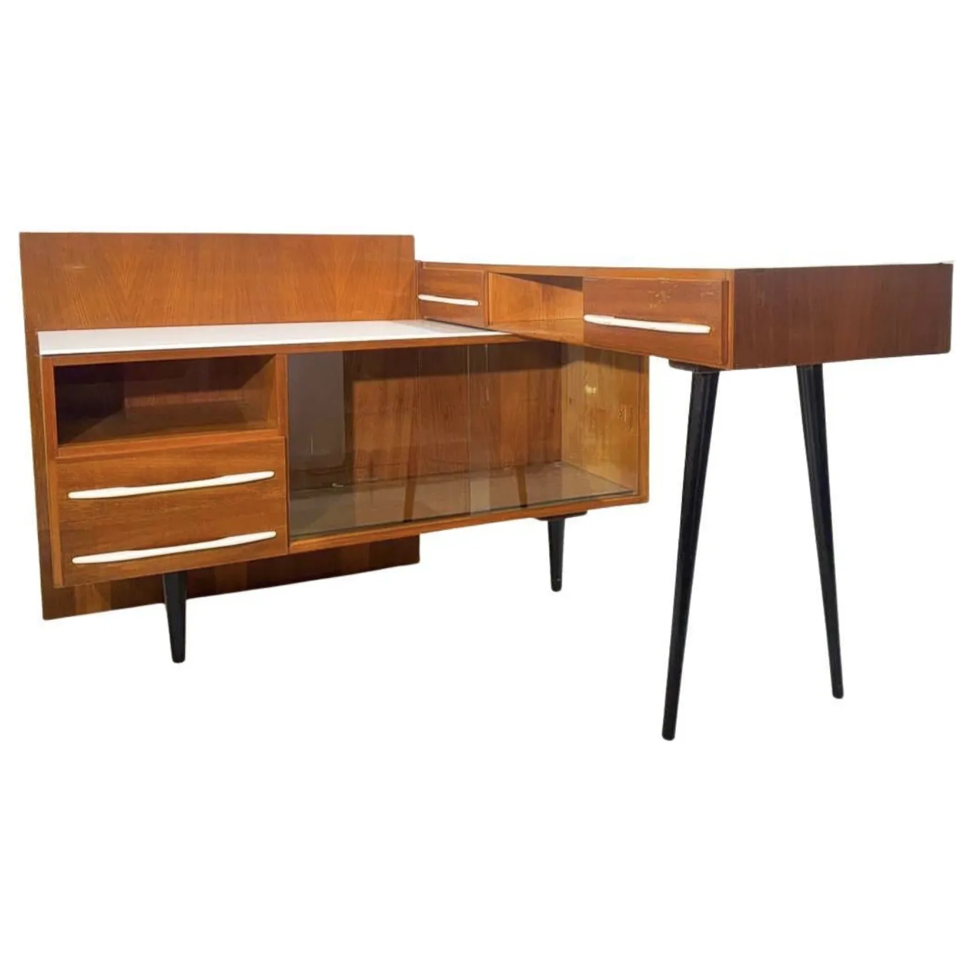 Mid Century Modern Desk For Up Zavody, Czech Republic, 1960s