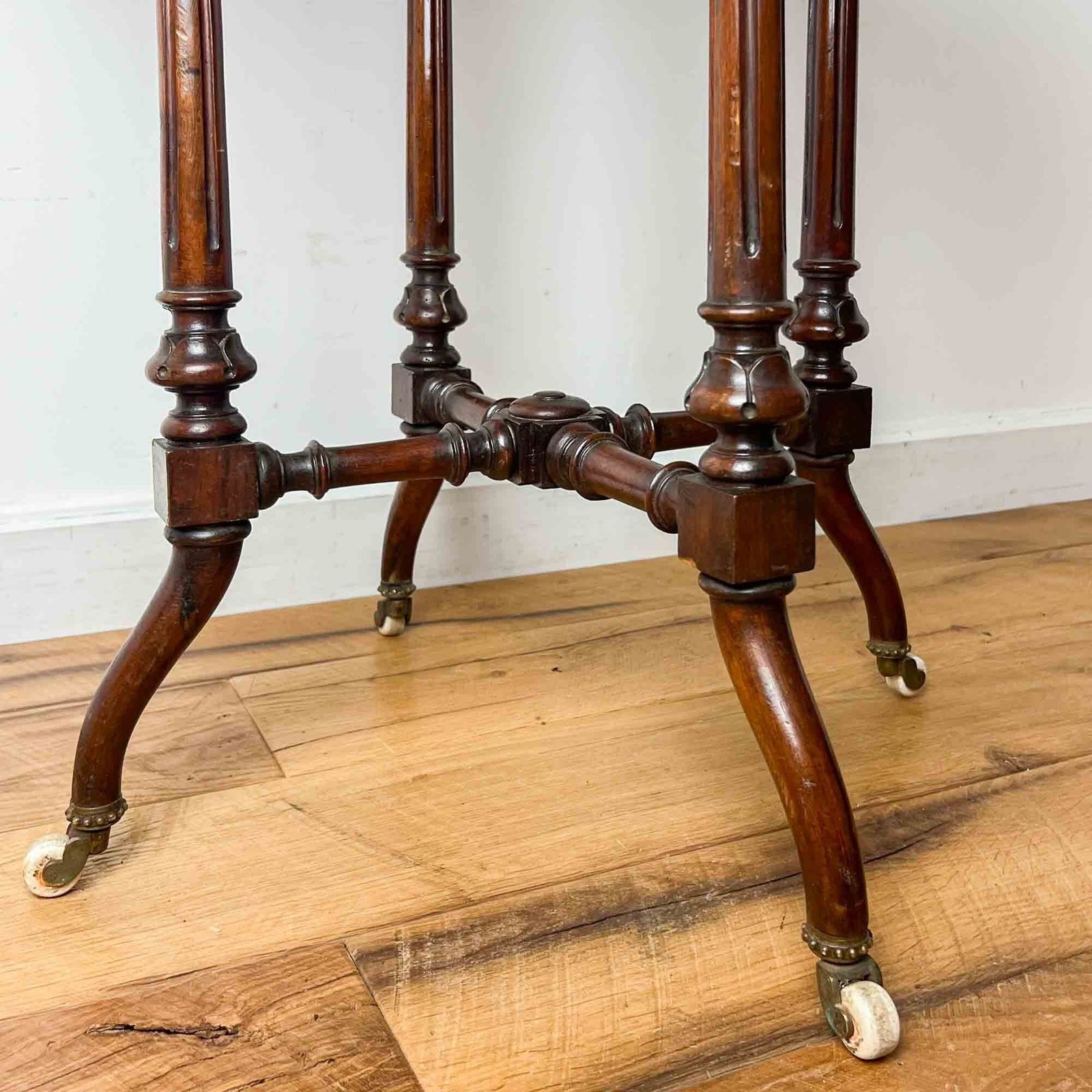 photo for sale Antique Pietra Dura Occasional Table