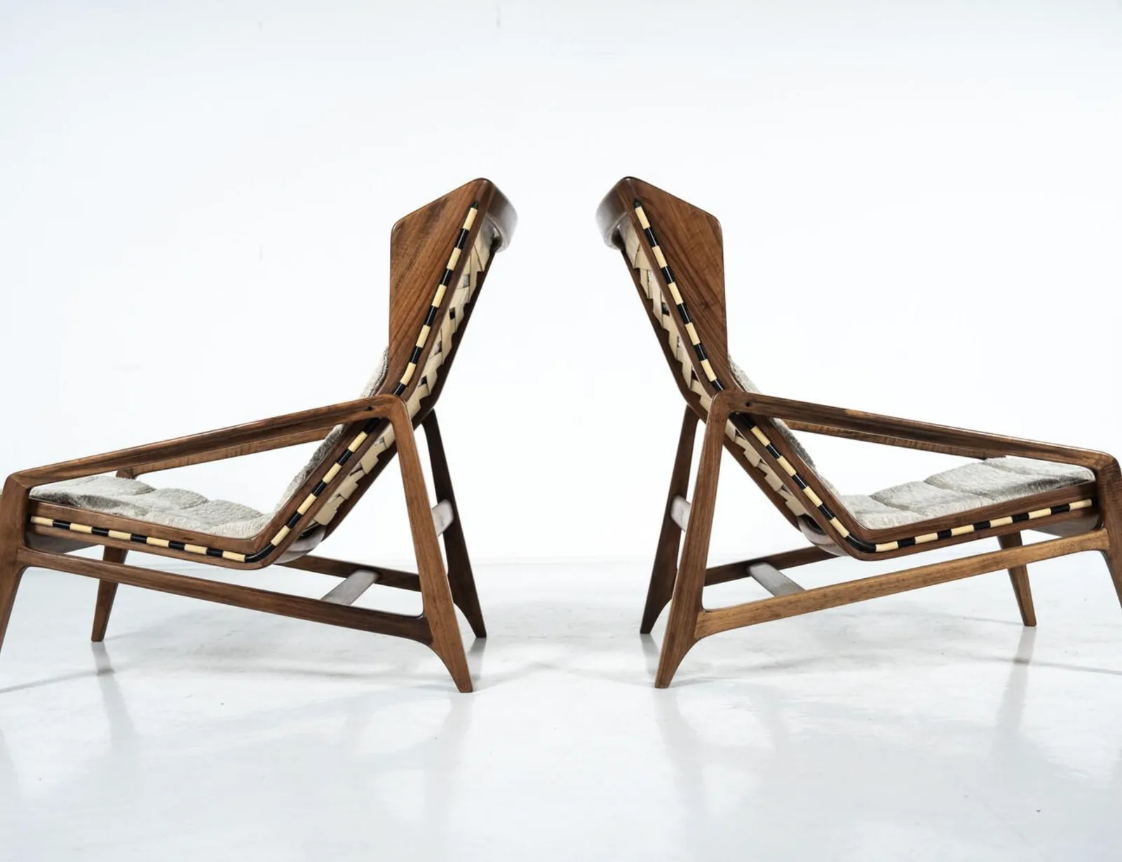 40630.0 Pair Of Armchairs Mod 811 By Gio Ponti For Cassina, 1957 photo