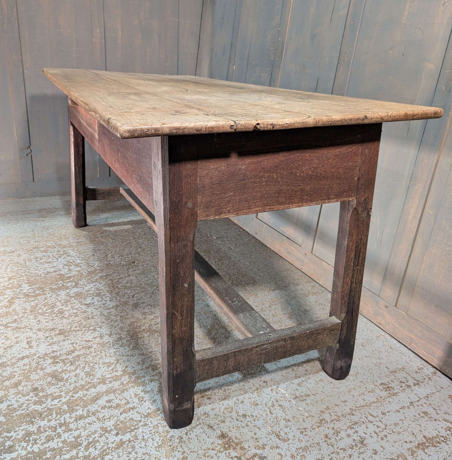 Antique 19th Century Oak French ‘Bread’ Table photo buy