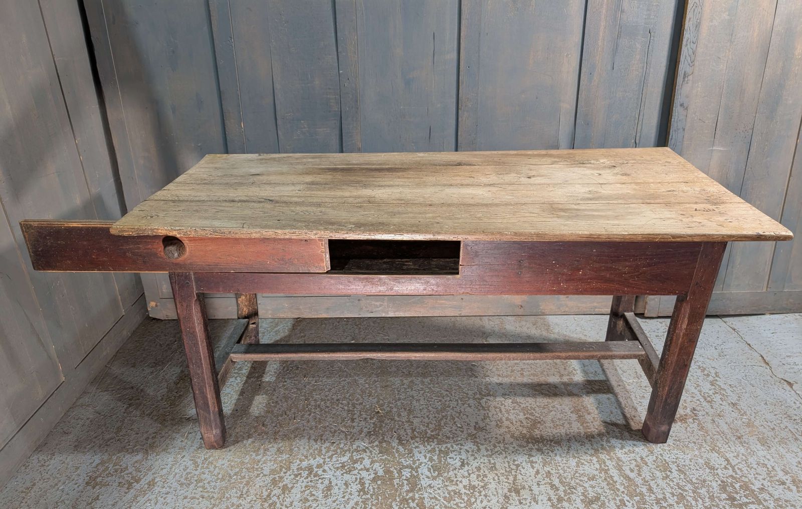 photo for sale Antique 19th Century Oak French ‘Bread’ Table