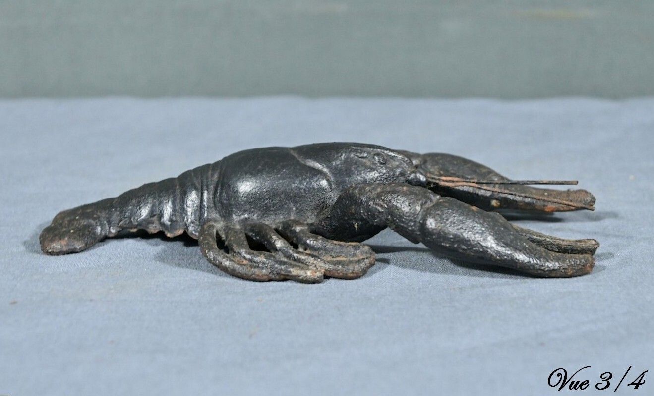 Cast Iron Paperweight – Early 20th Century photo vintage