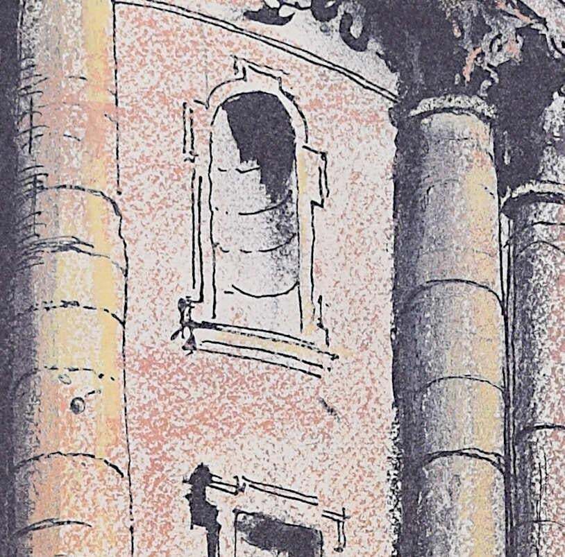 Radcliffe Camera, University Of Oxford Lithograph By John Piper photo for sale