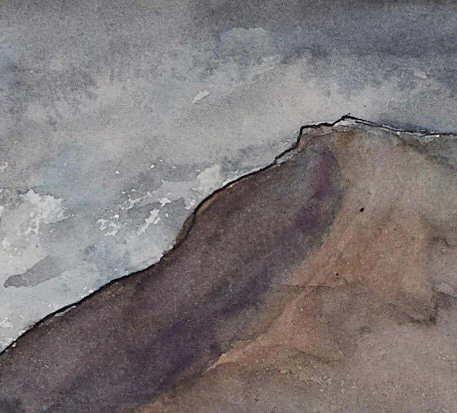Exploring The Lake District, Watercolour By George Bissill photo 1053.0