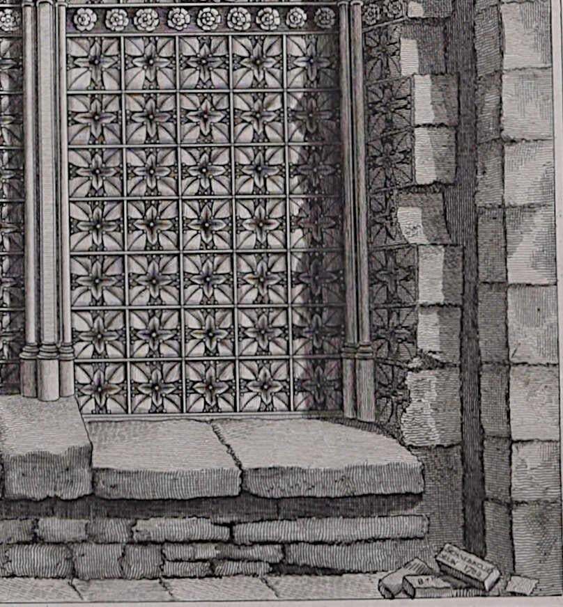 The Chancel Of Chatham Church, Kent, Engraving By James Basire 1790 photo 346.0