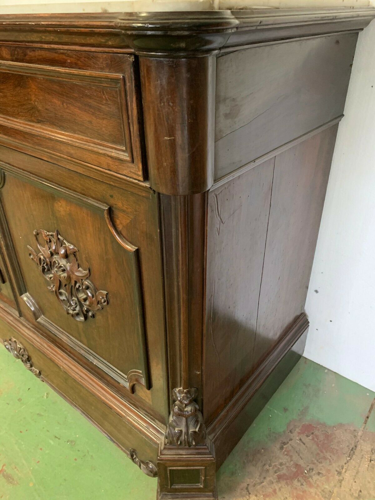 Buffet Chest Of Drawers Secretary In Rosewood Chest Of Drawers Napoleon III photo for sale