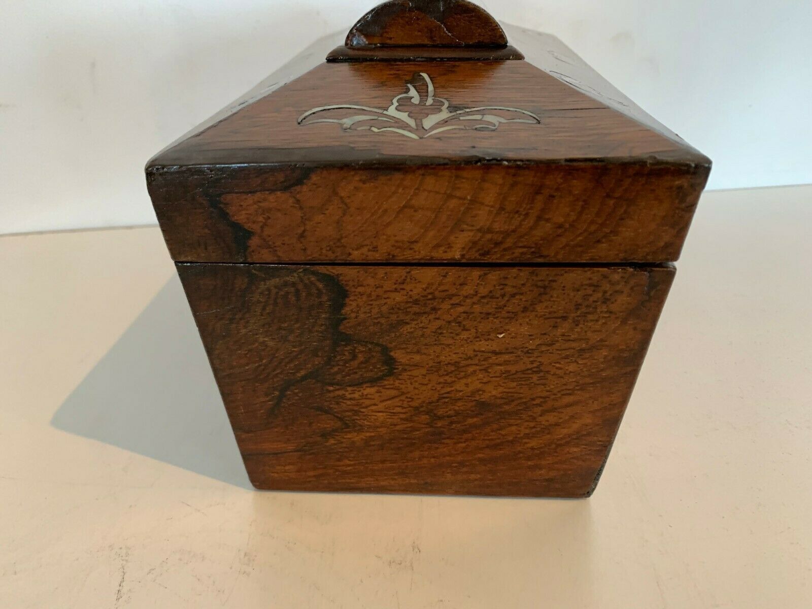 Rosewood Box With Boulle Napoléon III Mother Of Pearl Inlay photo vinterior