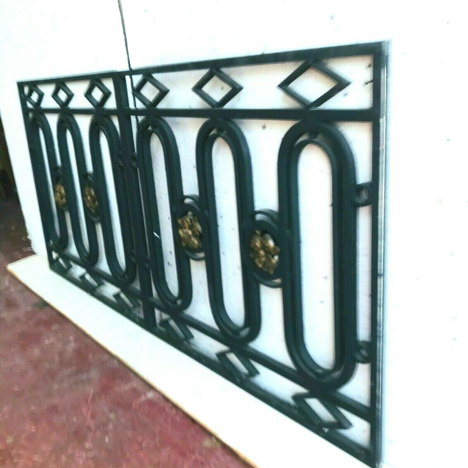 Guard Rail 20th Century Cast Iron Protection Grid photo vinterior