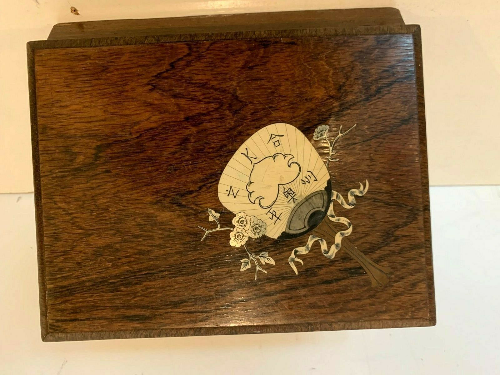 Box With Rosewood Painting And Engraved Brass Marquetry XIX Century photo for sale