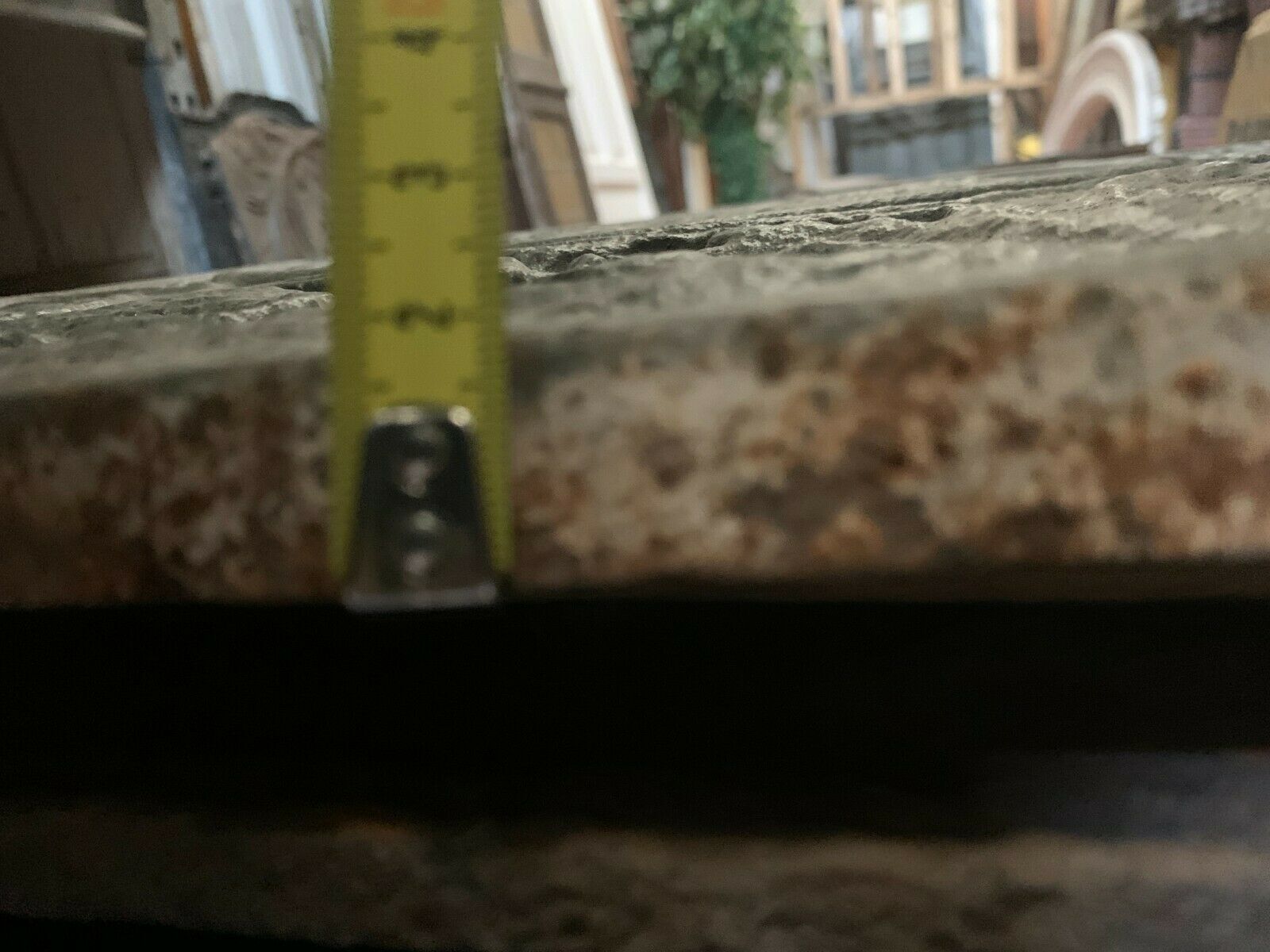 photo furniture 20th Century Cast Iron Fireplace Base Plate