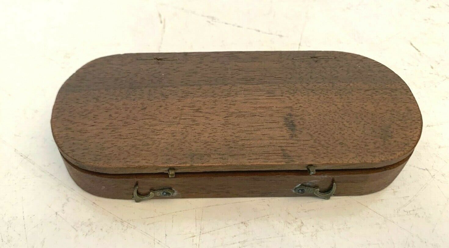 Twentieth Century Wooden Box Jeweler's Pocket Scale photo Home Decor