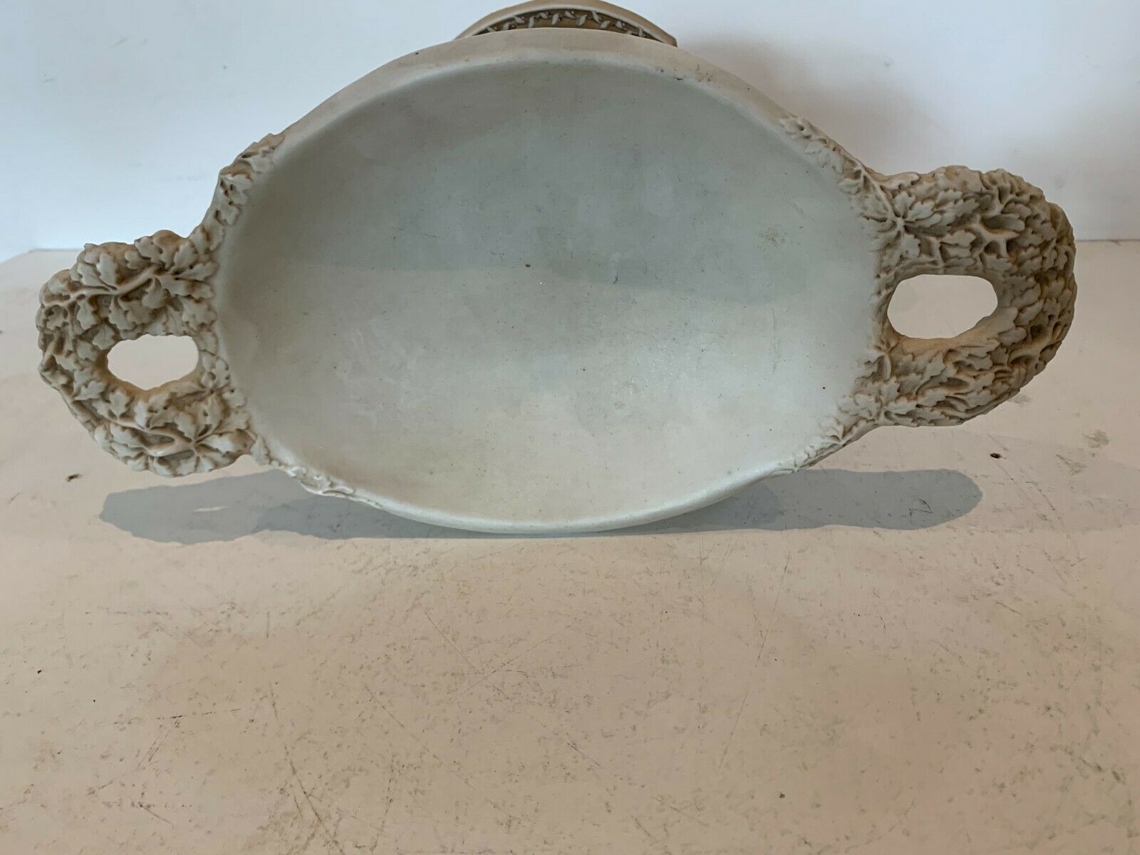 photo furniture Biscuit Centerpiece With Gold Flare 20th Century Trademark